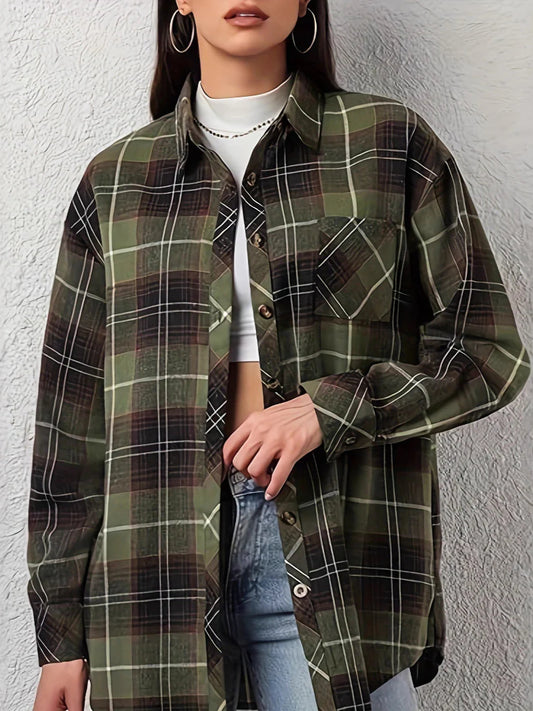 Vielseitige Vintage Langarmbluse