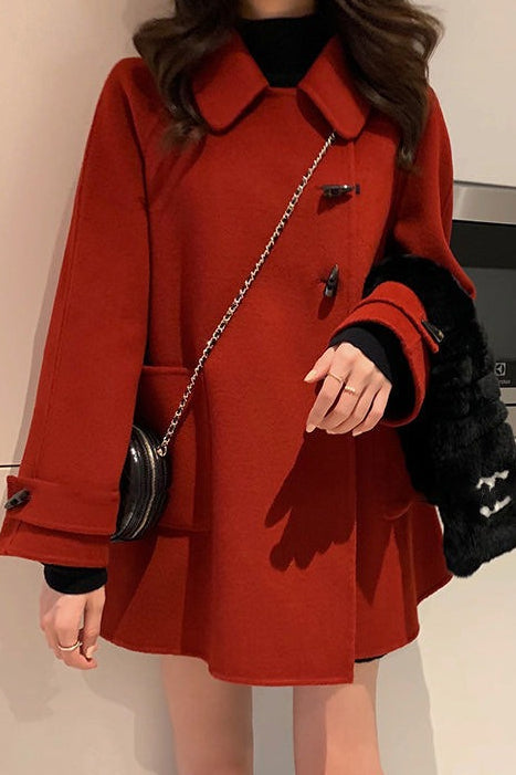 Toggle Coat Wool Blend Outerwear