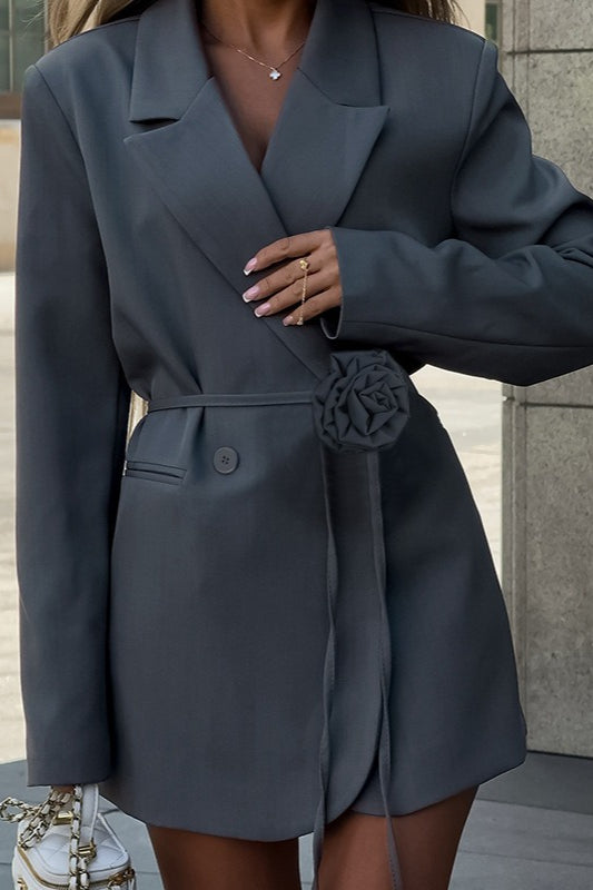 Elegant Floral Blazer