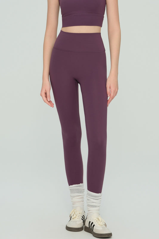 High-Waisted Fleece Lined Sculpting Leggings