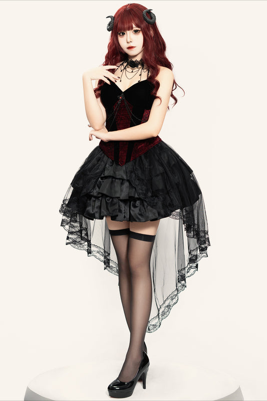 Vampire Lace Gothic Dress