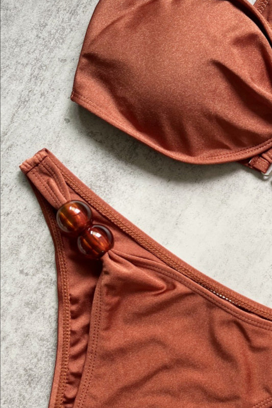 Ensemble bikini sexy en nylon