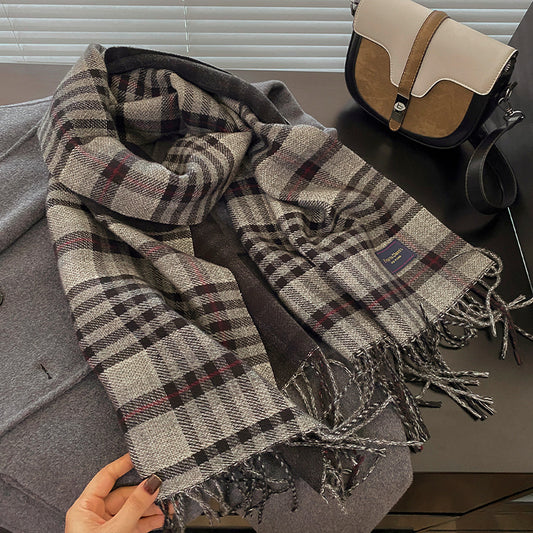 Premium Classic Plaid Scarf