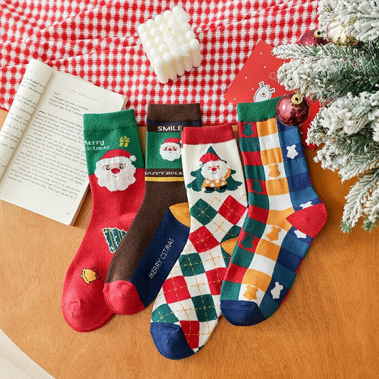Cotton Mid-Calf Gift Boxed Couples Socks