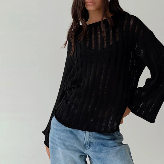 Solid Color Loose Warm Sweater
