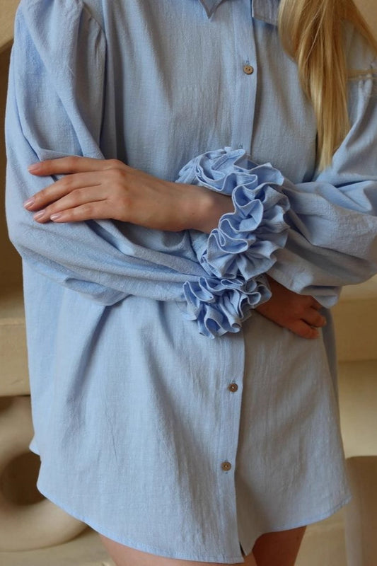 Herbst Winter Lässige Langarmbluse