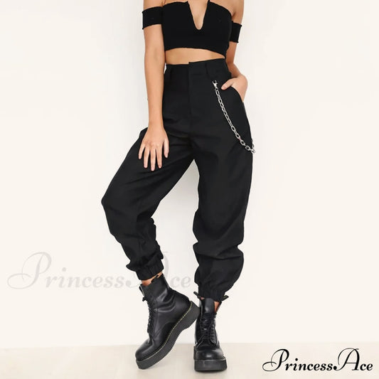 Chain Loose Streetwear Pants
