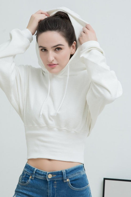 High Waist Loose Fit Hoodie