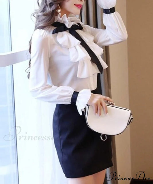 Anila Ruffles Top Tops & Blouses