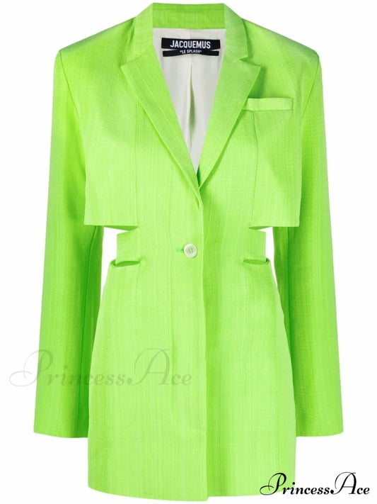 Bari Cut-Out Stylish Tailored Dress 4 Days / 8 M Green
