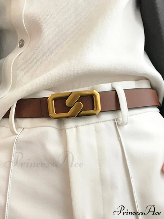 Benny Charming Days Belt Brownishblack / One Size Belts