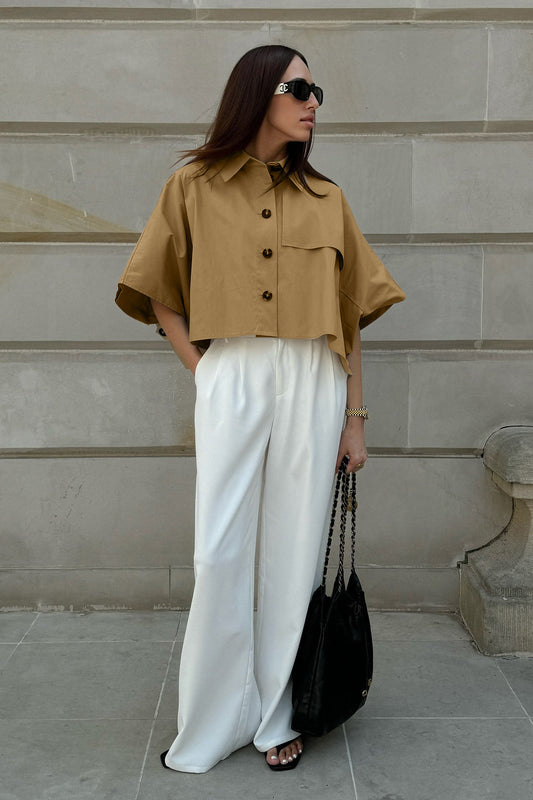 Locker geschnittene, lässige Pendlerbluse