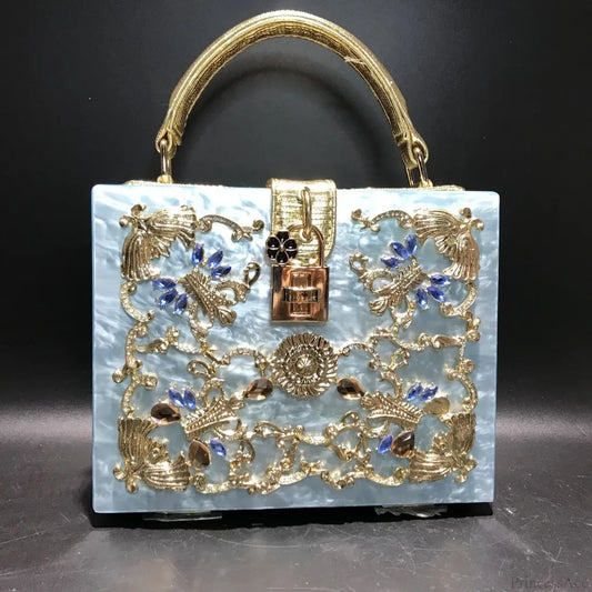 Bling Sequined Heart Evening Clutch Bag color same picture clutchbag-250126