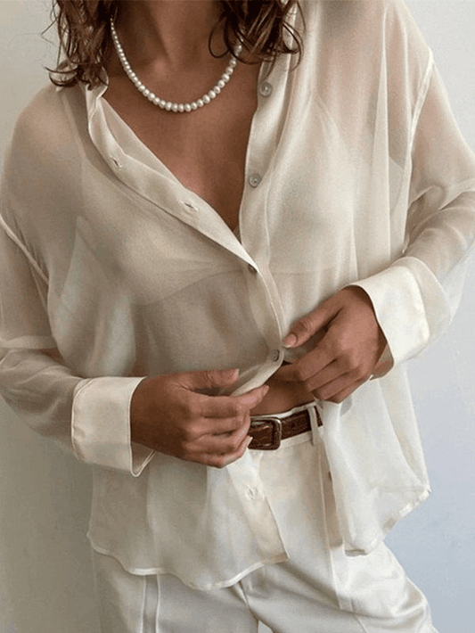 Button Front Ribbed Knit Modern Long Sleeve Mini Dress Shirts