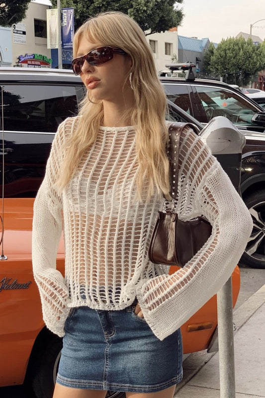 Couverture de vacances en crochet ajouré