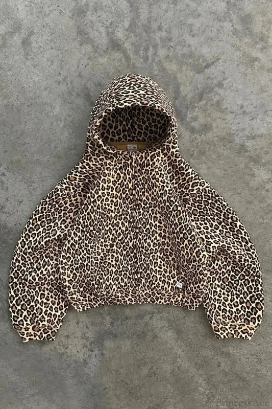 Camouflage Zip Up Hoodie