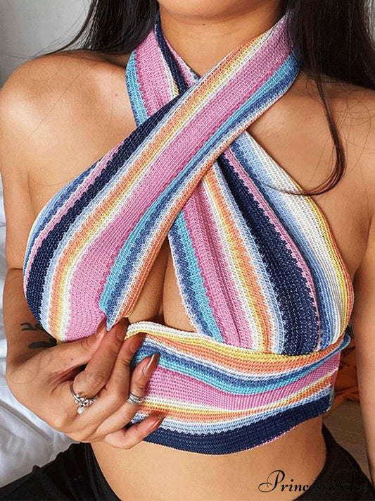 Cherubic Raglan Graceful Sleeve Crop Top Multicolor 1 / S Tops