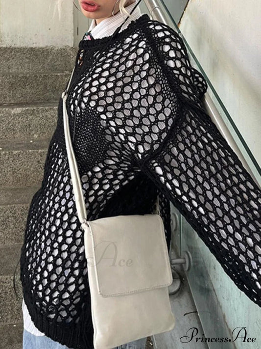 Cross Patch Ribbed Trendy Tank Mini Dress Knits