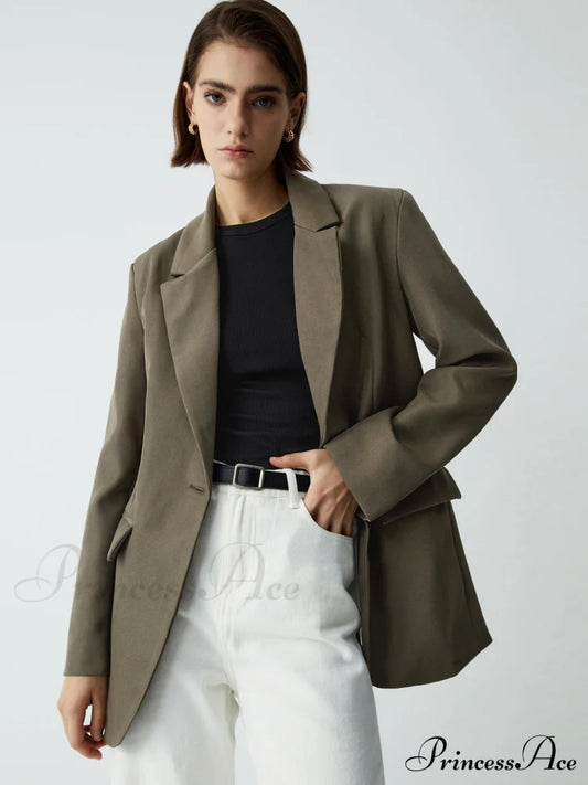 Essential Charming Structured Blazer Blazers