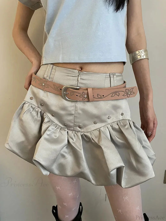 Fastener Y2K Medieval Belt Pink / 105CM