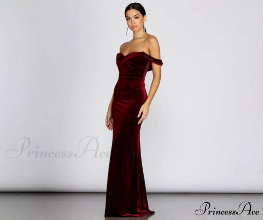 Jenisa Formal Off Charming The Shoulder Dress S.o. Long Dresses