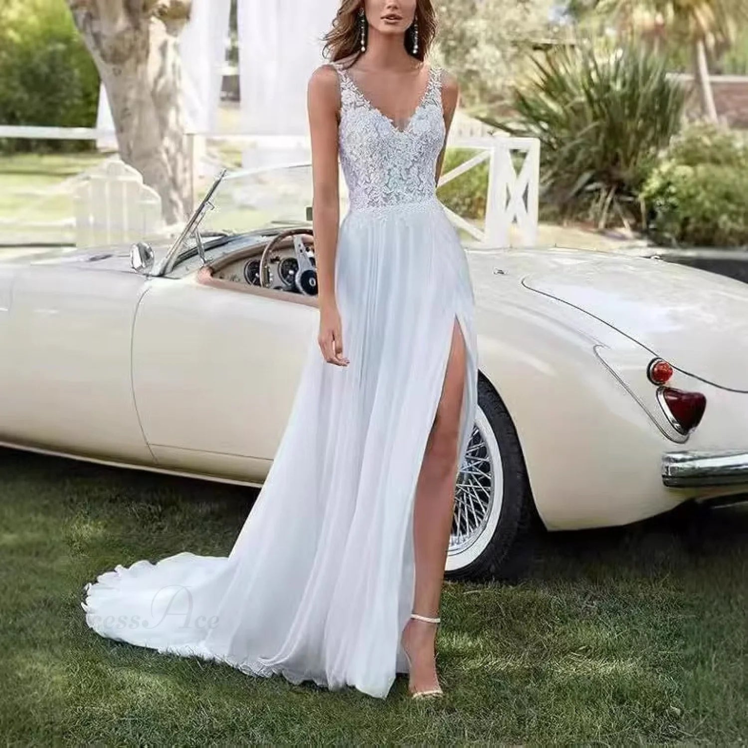 korean mermaid wedding dress Elegant Mermaid Tail Wedding Dress