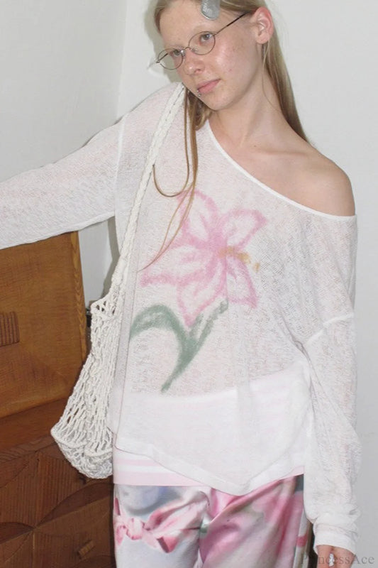 Lightweight Sun Protection Loose Casual Slouchy Blouse