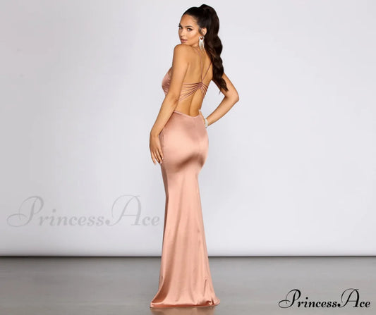 Phoebe Strappy Stylish Back Mermaid Dress S.o. Long Dresses