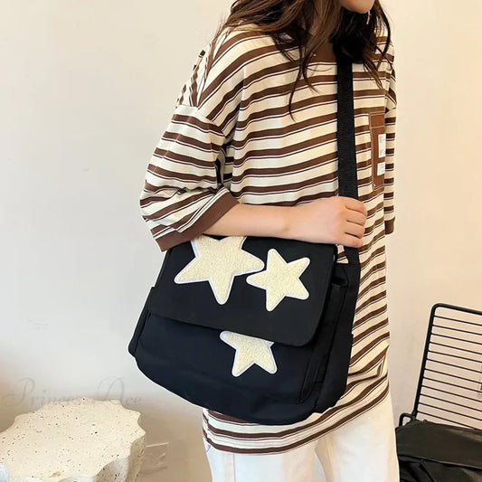 Star Pattern Y2K Casual Tote Shoulder Crossbody crossbody-250126