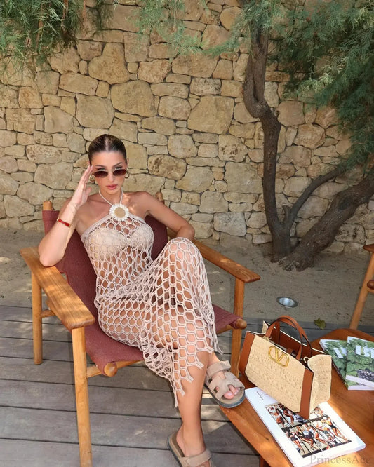 Sunflower Mesh Solid Three Piece Swimsuit