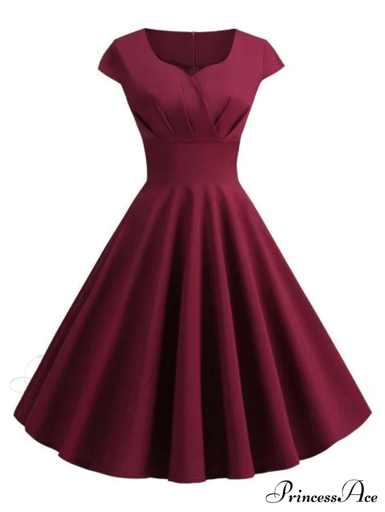 Vintage Fit and Flare Dress