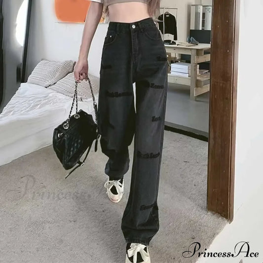 Vintage High Waist Oversize Sweatpants Jeans
