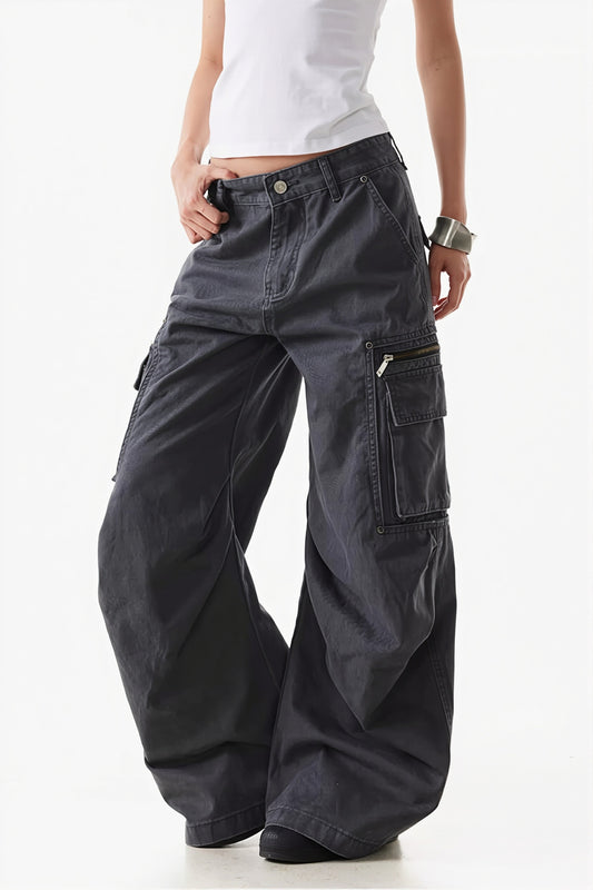 Multi Pocket Relaxed Cargo Pants