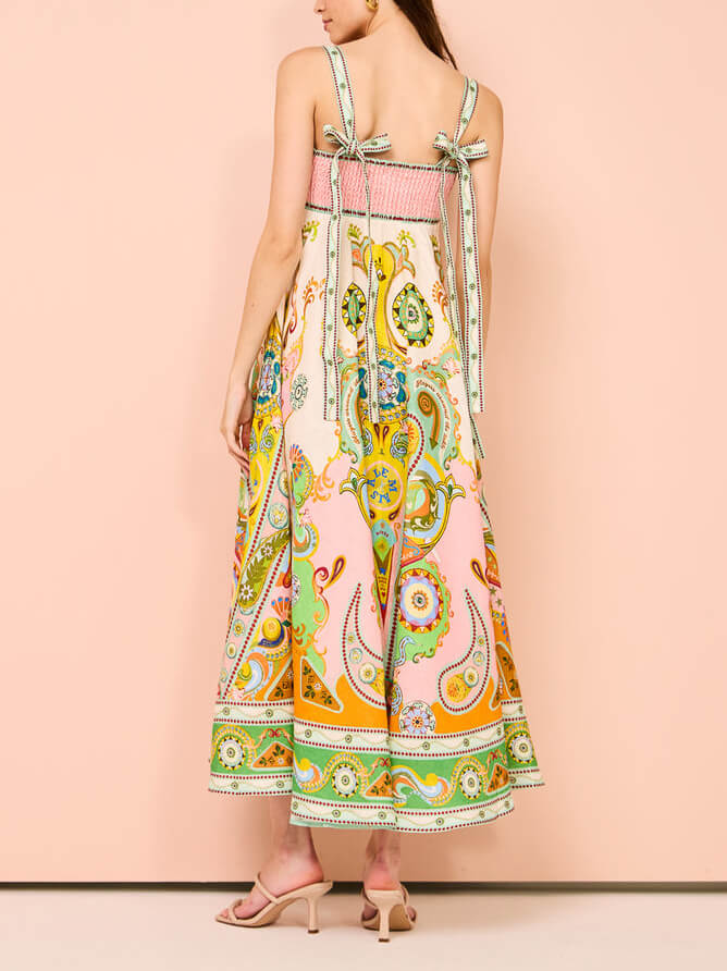 Camisole Unique Holiday Charming Print Madi Dress Dresses