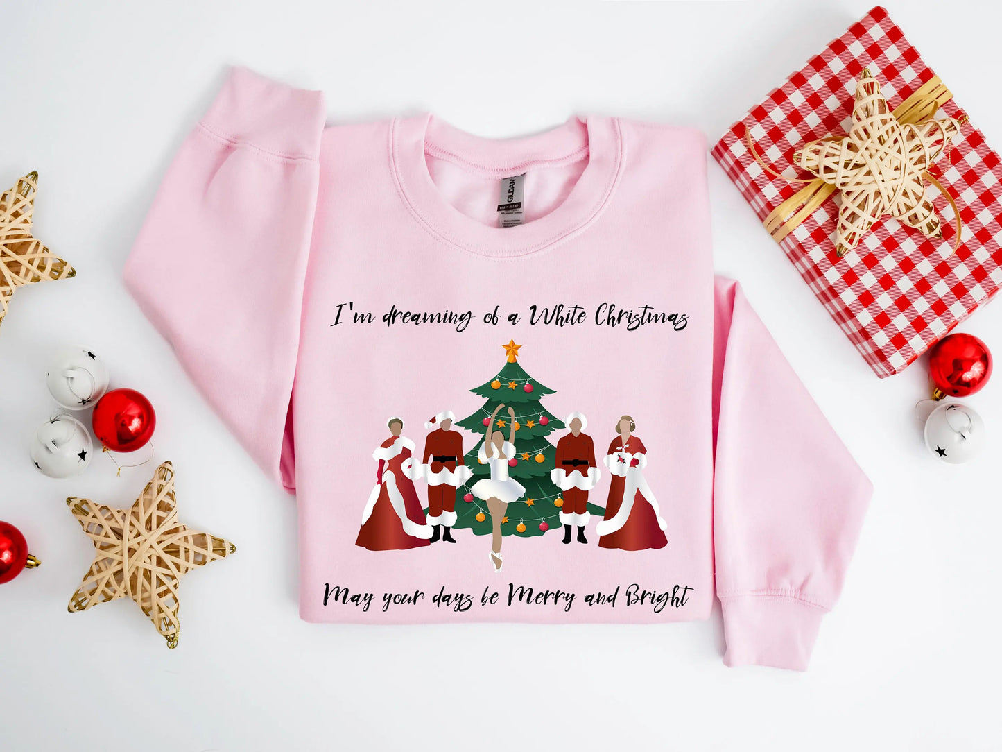 Hot Sale I'm Dreaming White Casual Sport Female Christmas Hoodie