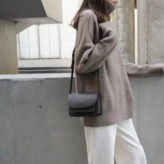 Turtleneck  Cashmere  Thickened Sweater