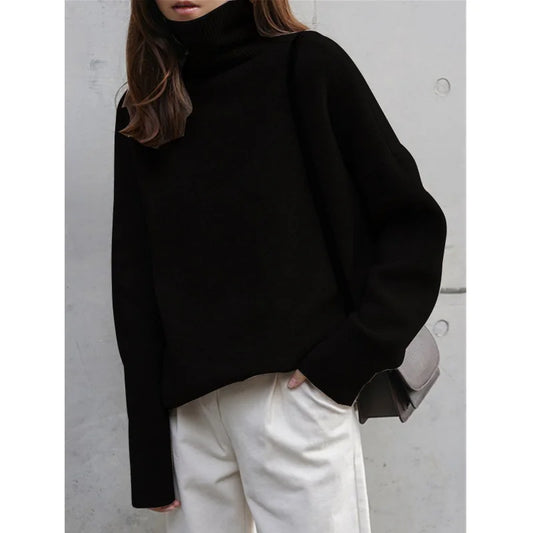 Turtleneck  Cashmere  Thickened Sweater