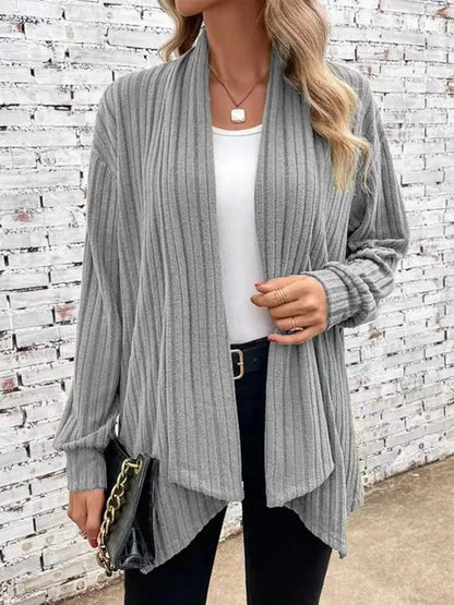 Autumnal Winter Cozy Long Sleeve Loose Plain Casual Comfortable Soft Stylish Sweater