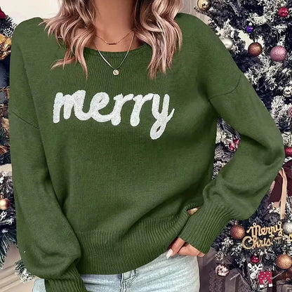 Loose Pullover Elegant Winter Warm Trendy Christmas Christmas Sweater