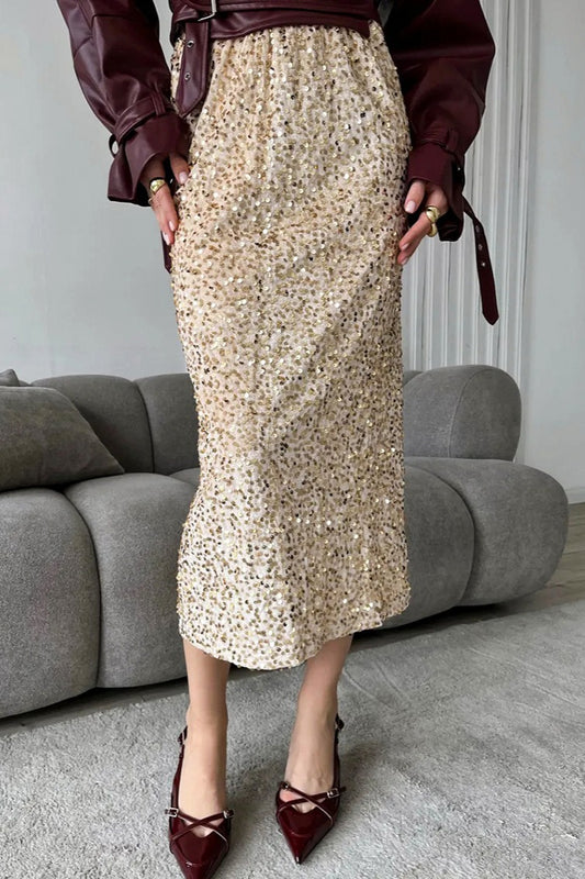 Sequin Elegant Unique Skirt