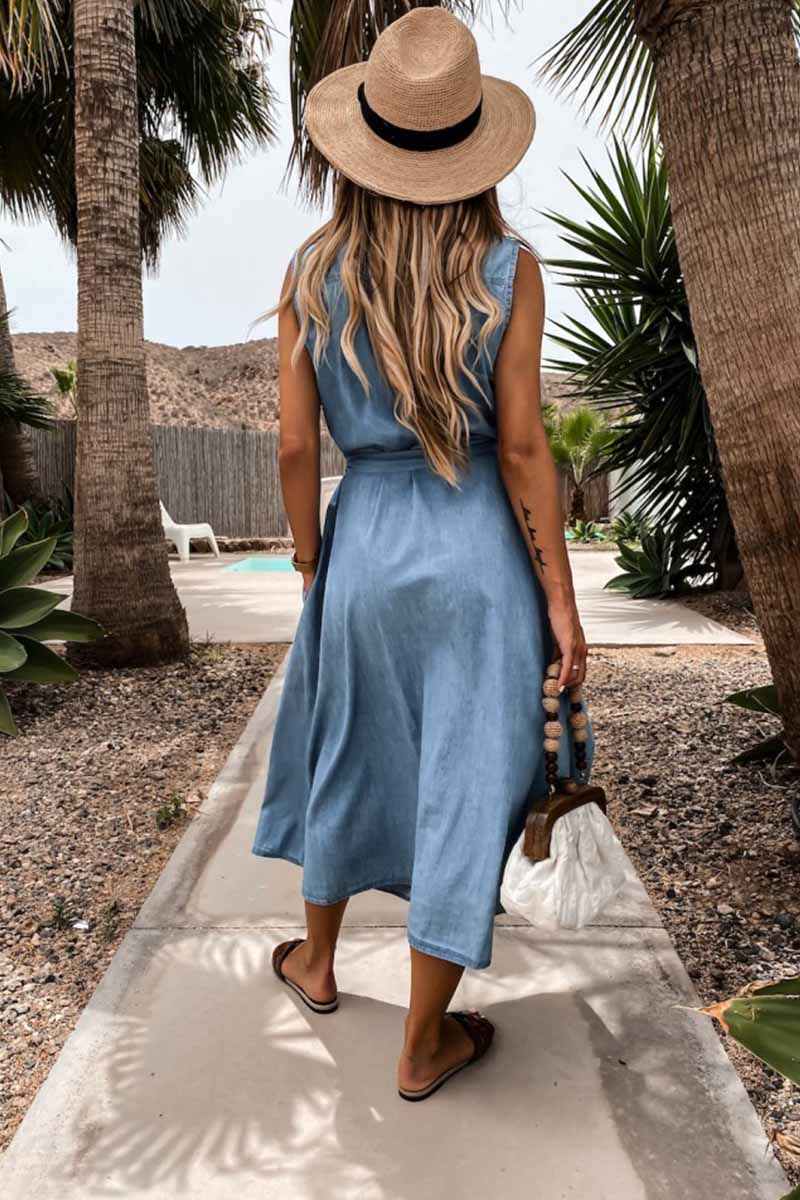 Florcoo Plaid Shirt Trendy Long Sleeve Single Dress Dresses