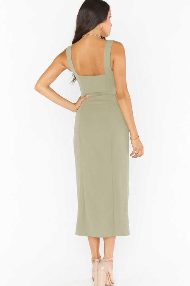 Eden Elegant Midi Dress