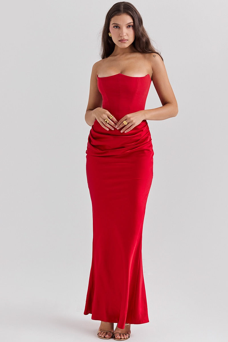 Chic Corset Backless Bodycon Formal Dress