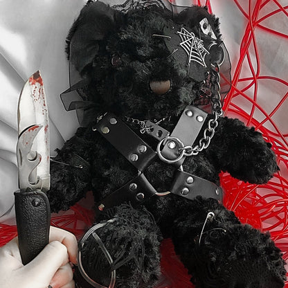 Diablo Design Lolita Halloween Gothic Blood Hell Bear Harajuku Bag