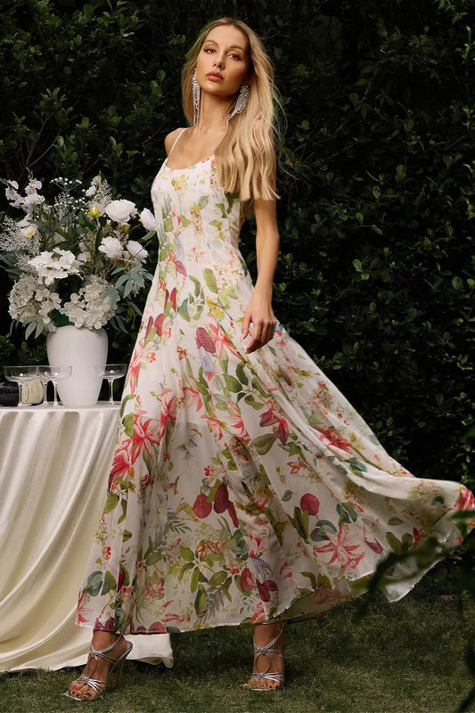 Sexy Slim Cami Printed Floral Dress
