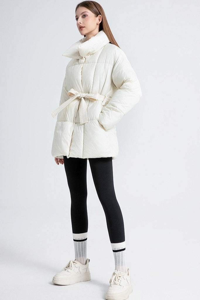 Longline Design Puffer Jacket