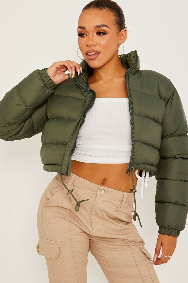 Popular Insulated Puffer Jacket S / Green