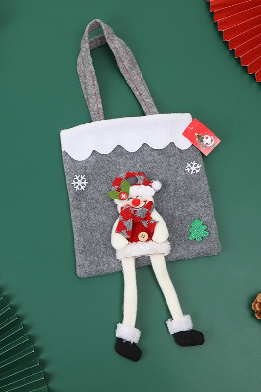 Santa Claus Festive Party Tote Gift Bag