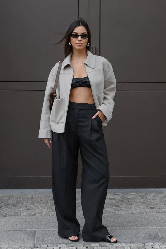 Stylish Wool Blended Jacket