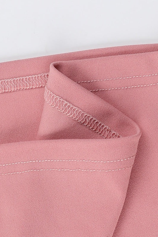 Mesh Asymmetric Formal Dress